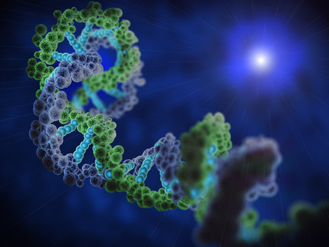 ADN et lueur