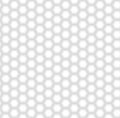 Seamless White Hexagon Texture