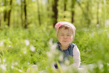 Girl with Closed Eyes