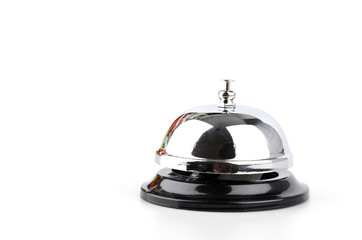 Service bell isolated white background