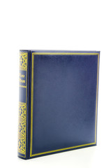 Fototapeta premium Old vintage book isolated on white background