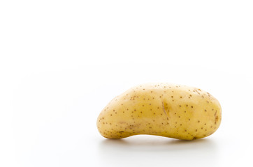 Potato isolated on white