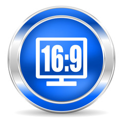 16 9 display icon
