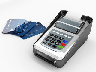 paying way or credit card and pos machine