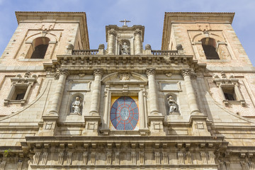 ancient church in the city Toledo, Spain