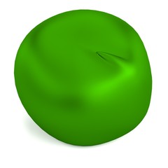 realistic 3d render of pea