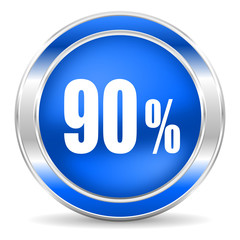 90 percent icon
