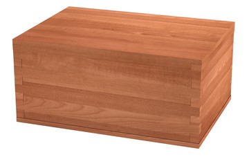 realistic 3d render of box