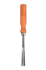 realistic 3d render of chisel