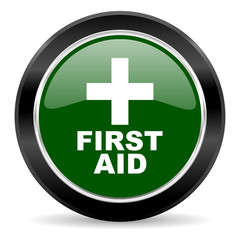 Obraz premium first aid icon