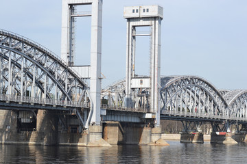 Obraz premium Finland Railway bridge, St.Petersburg.