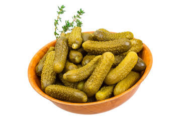 Marinated cucumbers