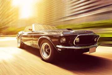 Wall murals Fast cars Classic Cabriolet