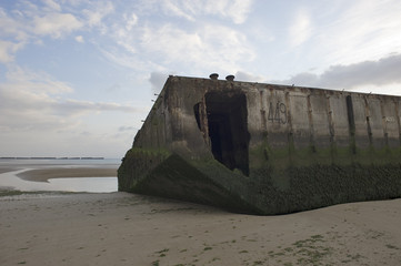 Arromanches-les-Bains, D-Day, Gold Beach, Mulberry-Hafen
