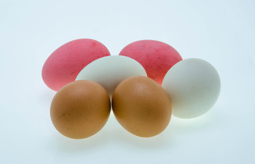 preserved eggs duck eggs eggs isolated on white background