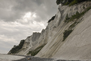 Mons Klint, Küste, Klippe, Sommer, Dänemark, Skandinavien