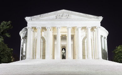 Washington, DC - Jefferson Memorial at night