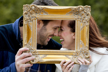 Fototapeta premium casual couple