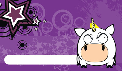 unicorn baby ball cartoon wallpaper card9