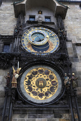 View of prague astronomical clock