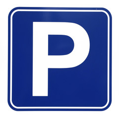 Parking sign - obrazy, fototapety, plakaty