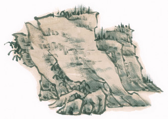 아름다운 산수화