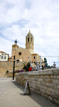 Iglesia de sant Bartomeu y Santa Tecla en Sitges