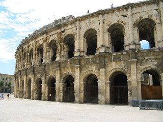 Les arènes de Nîmes, Gard