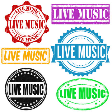 Live music stamp