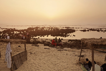 Obraz premium paysage de la pointe des Almadies (Dakar)