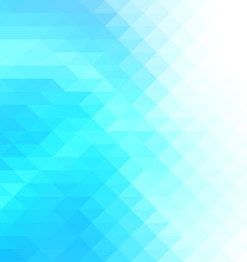 Abstract blue geometric style background