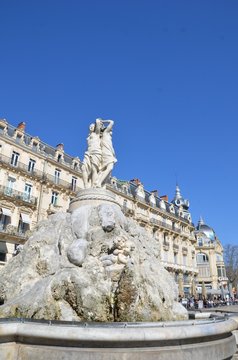 Fontaine des Trois Gr&acirc;ces, Montpellier