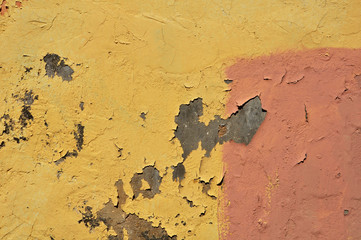 peeling wall abstract