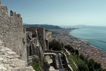 Salerno - Castello Arechi e Panorama