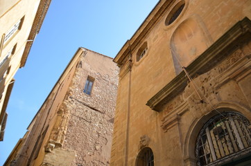 Fototapeta na wymiar Architecture, façades, Aix en Provence 