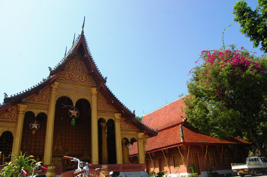 Sensoukharam Temple Temple in Luang Prabang City at Loas