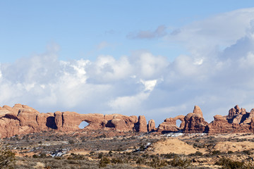 Windows at Arches National Park in Moab, Utah