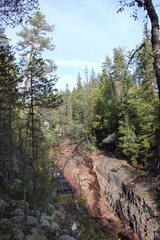 A canyon in Värmland