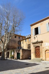 Fototapeta na wymiar charme pittoresque d'Aix en provence 