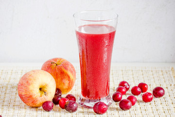 fresh juice from fruits