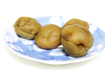 梅酒に漬けていた梅