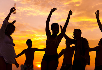 Fototapeta premium Beach Party