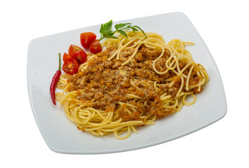 Bolognese spaghetti