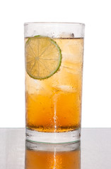 ice lemon tea soda