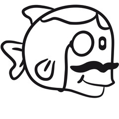 Sir Herr Gentlemen Fisch