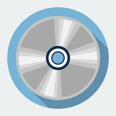 Vector cd icon