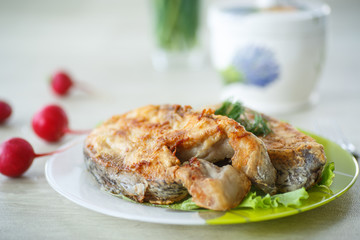 fried carp