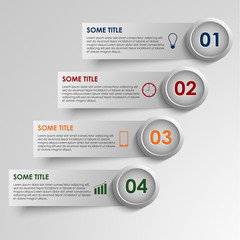 Info graphic striped colored  background