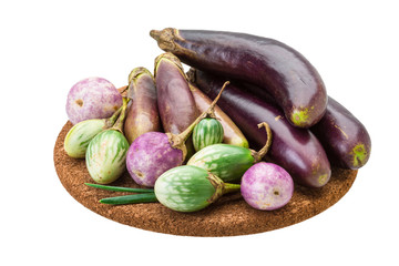 Asian egg-plant assortie