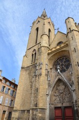 Fototapeta na wymiar Église Saint-Jean-de-Malte, Aix en Provence 